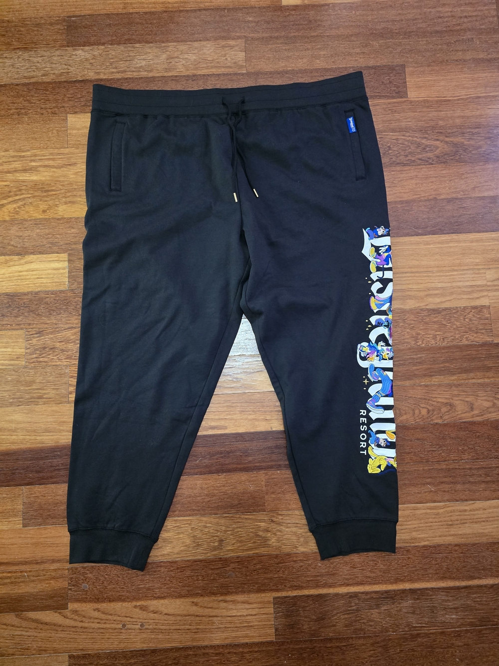 Disneyland 70th Anniversary, Black Sweatpants